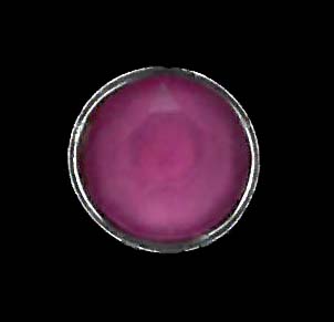 CRYSTAL BUTTON - SIZE 7 - PEONY PINK